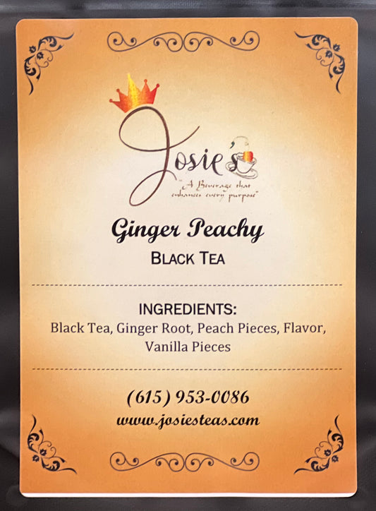 Ginger Peachy Black Tea