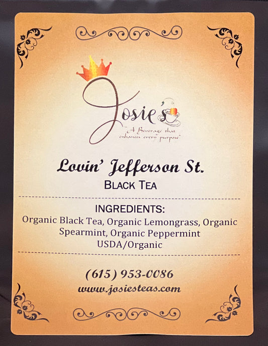 Lovin' Jafferson St Black Tea