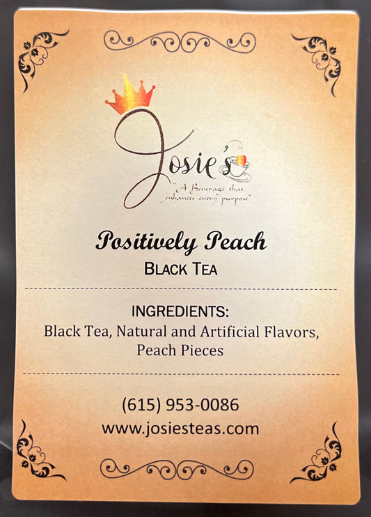 Positively Peach Black Tea