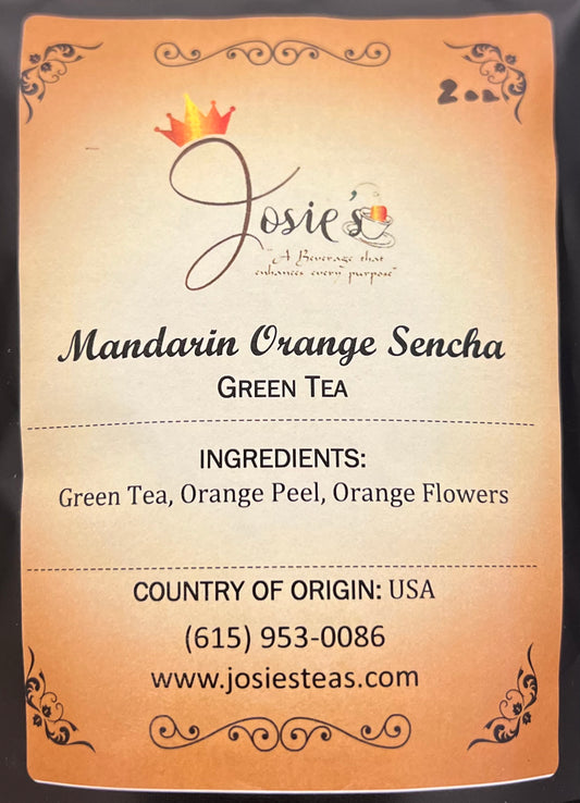 Mandarian Orange Sencha Green Tea