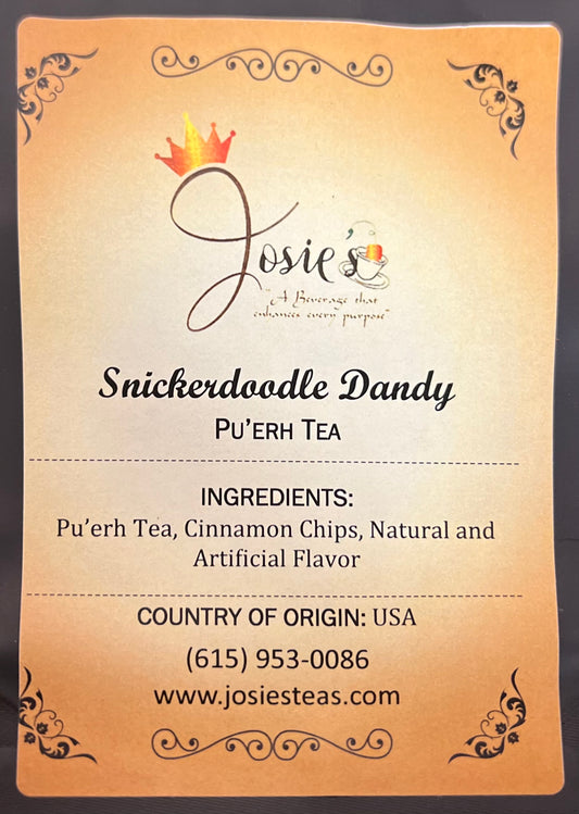 Snickerdoodle Dandy Pu'erh