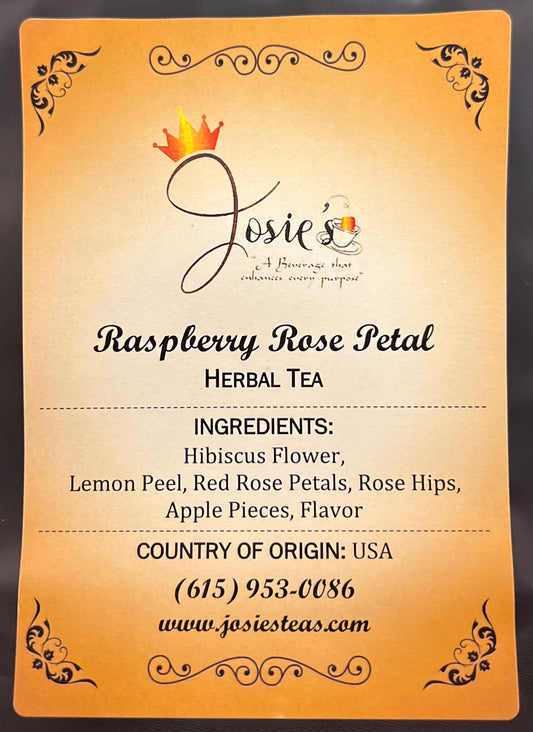 Raspberry Rose Petal Herbal